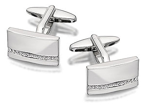 Set Rectangular Cufflinks - 015324