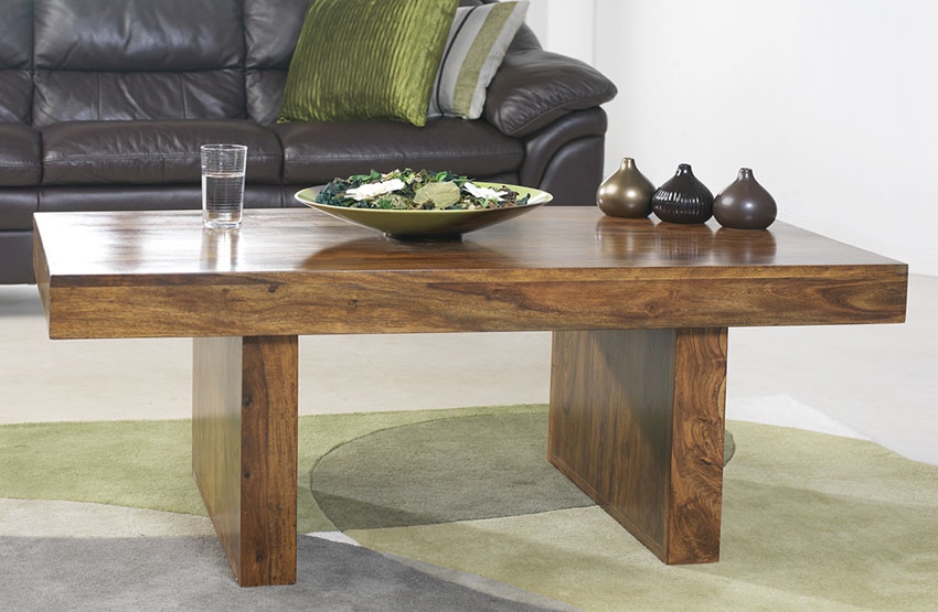 Sheesham Block Coffee Table