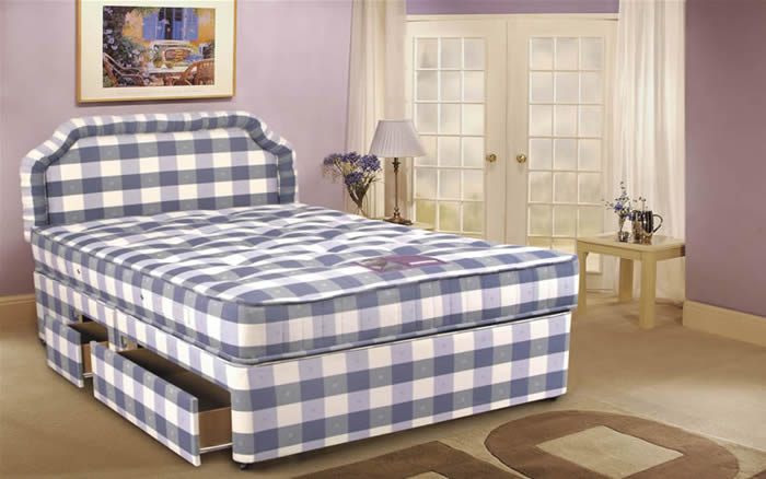 OrthoPocket 800 5ft Kingsize Divan Bed