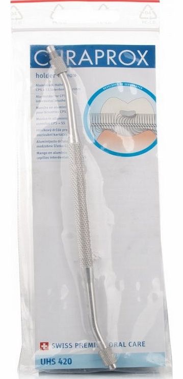 Interdental Brush Duo Handle Silver