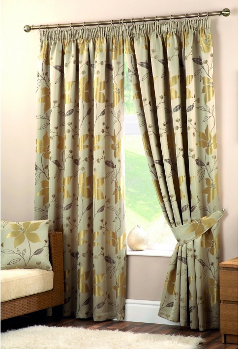 Arlington Natural Lined Curtains