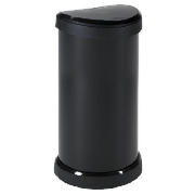 Deco One Touch Bin Black