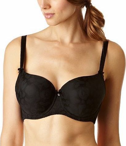 Curvy Kate Smoothie Balcony Womens Bra Black 28FF