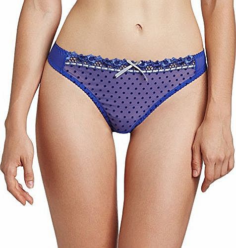 Curvy Kate Womens Princess Thong, Blue (Night/Silver), Size 22