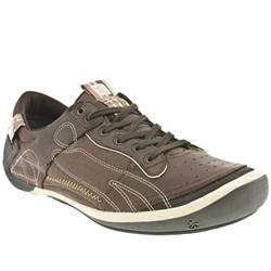 Male Cushe Maui Leather Upper in Dark Brown