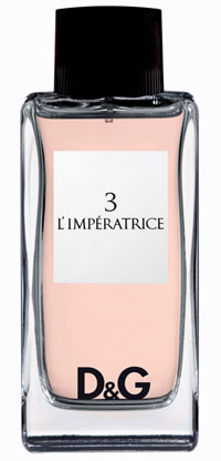 DandG No 3 Limperatrice Eau de Toilette 100ml