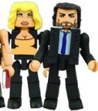 Daimond Select Toys / Art Asylum Battlestar Galactica Minimates Wave 2 Vice President Baltar and Caprica Six