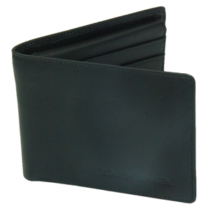 Mens Dakine Agent Leather Wallet. Black