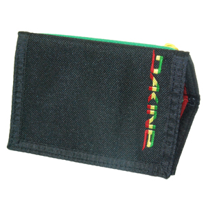 Mens Dakine Vert Rail Wallet. Rasta