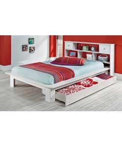 4ft Bedstead with Sprung Mattress