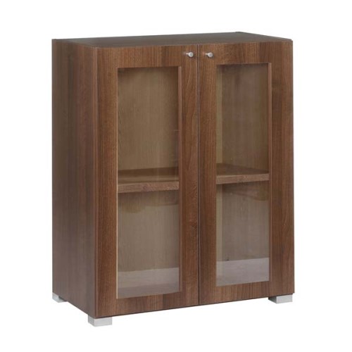 Dams Furniture Ltd Dams Furniture Dynamic Low Glazed Bookcase in