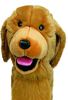 DAPHNE` GOLDEN RETRIEVER HEADCOVER