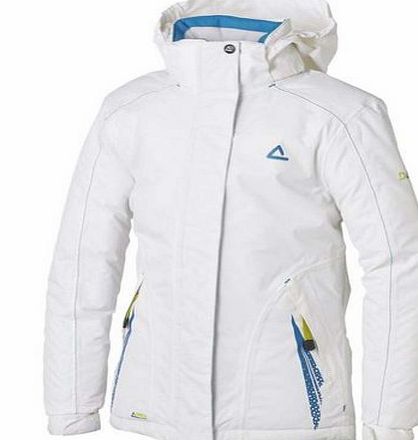 Dare 2b Posey Top Ski Jacket - White - 7/8 Years