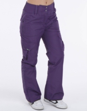 Womens Indiscreet Trouser - Grape