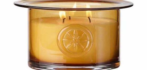 Dartington Crystal Large Glass Flower Candle