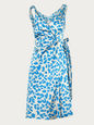 DRESSES WHITE BLUE 38 FR