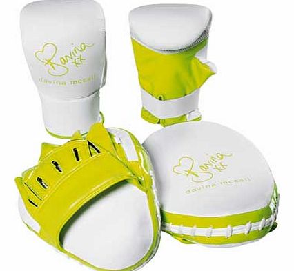 Davina Boxing Mitts. Hook and Jab Pads Set