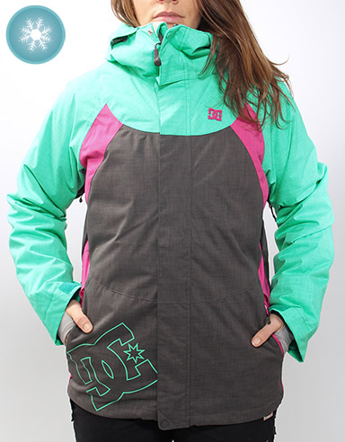 DC Ladies Fuse Ladies snow jacket - Pool