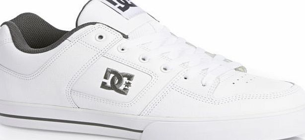 DC Mens DC Pure Shoes - White/battleship