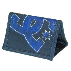 Mens DC Scrapes Wallet. Navy