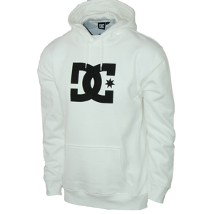 DC Mens Mens DC Star Hoody. White