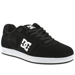 Male Match Suede Upper Dc Shoes in Black, Dark Brown