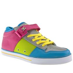 Male Volcano Ga Leather Upper Dc Shoes in Multi