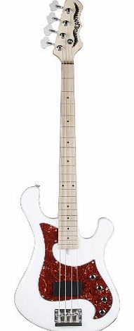 Dean Hillsboro Single Electric Bass - Classic White