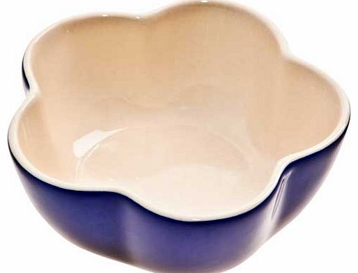 Imperial Blue Flower Ramekin Dish