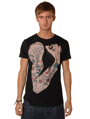 D.I.E Tattoo Arm T-Shirt