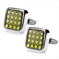 Green Dandy Diamond Cufflinks by