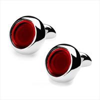 denisonboston Red Looney Step Cufflinks by