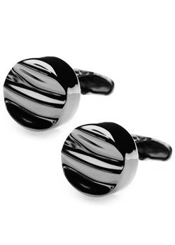 Denisonboston Ripple Black Cufflinks CA13BK