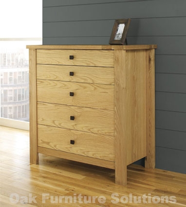 5 Drawer Wide Chest