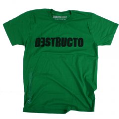 Mens Destructo Machina Tee Kelly Green