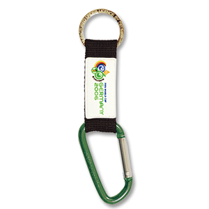 WC2006 Carabiner Keyring - Green