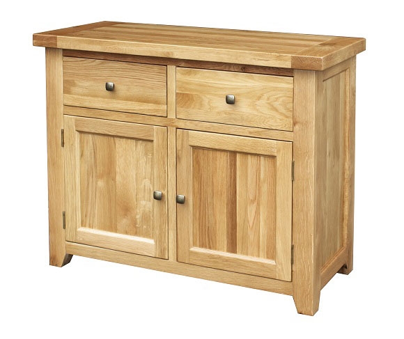 Oak 2 Door 2 Drawer Sideboard