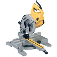 Dw707 216mm Compound Mitre Saw 240v Plus Free Leg Stand