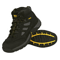 Velocity Safety Boot Black Size 8