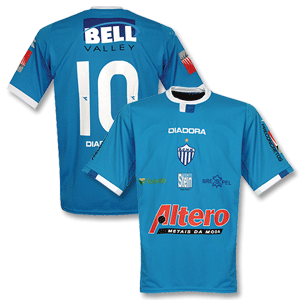 08-09 Novo Hamburgo Home Shirt + No. 10