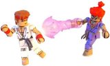 Streetfighter 2 Mini-Mates Ryu Vs Kuma Action Figure 2 Pack