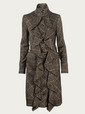 diane von furstenberg coats brown