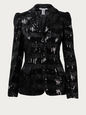 DIANE VON FURSTENBERG JACKETS BLACK 6 US