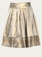 DIANE VON FURSTENBERG SKIRTS SILVER 6 US