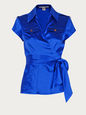 DIANE VON FURSTENBERG TOPS BLUE 6 US