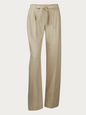 DIANE VON FURSTENBERG TROUSERS CREAM 6 US