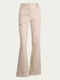 DIANE VON FURSTENBERG TROUSERS SAND 4 US