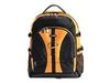 Carrying backpack black- orange