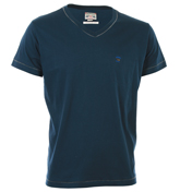 Annyx Navy V-Neck T-Shirt