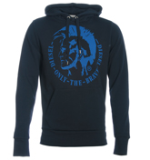 Spren Navy Hooded Sweatshirt